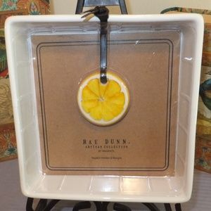 Rae Dunn "Lemon" Napkin Holder NEW!
